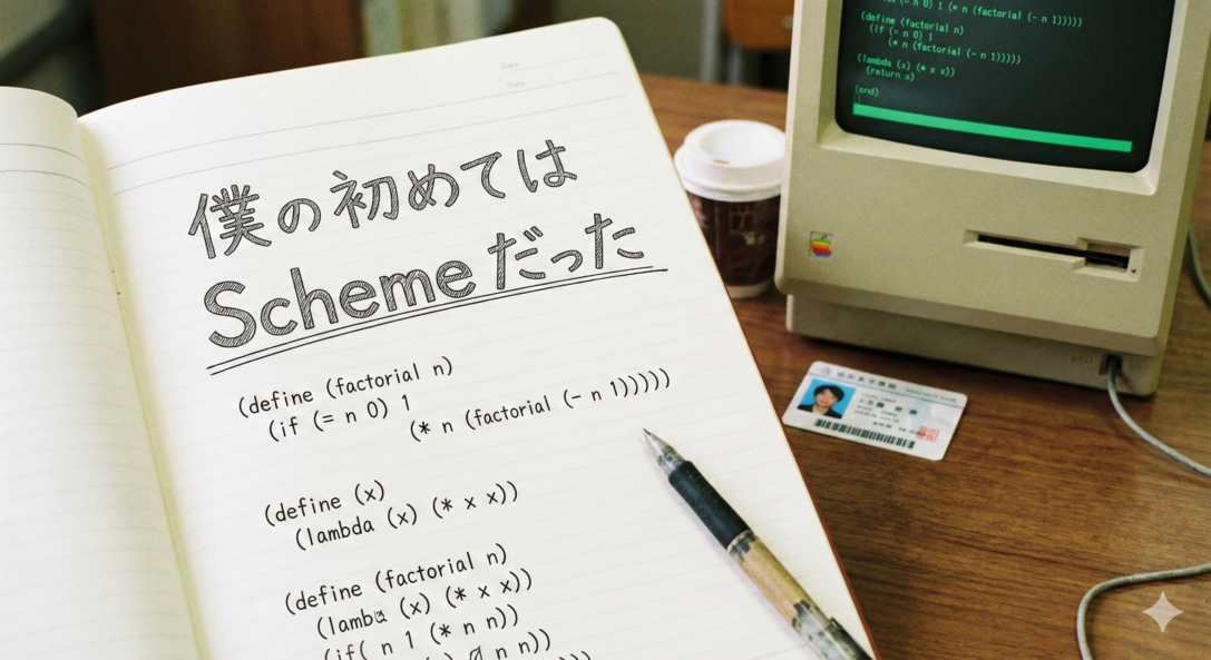 僕の初めては Scheme だった