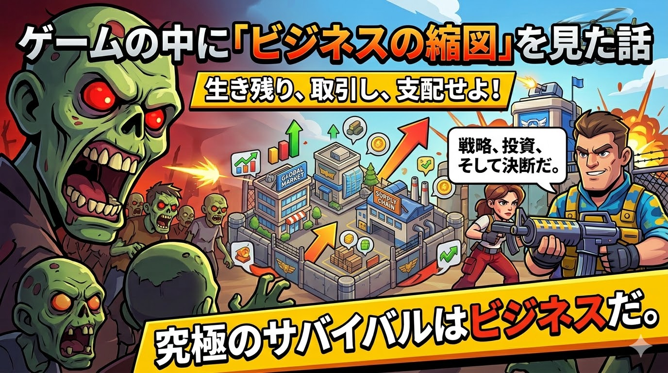 ゲームの中に「ビジネスの縮図」を見た話